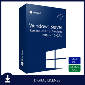 Microsoft Windows Server 2016 10 RDS CAL