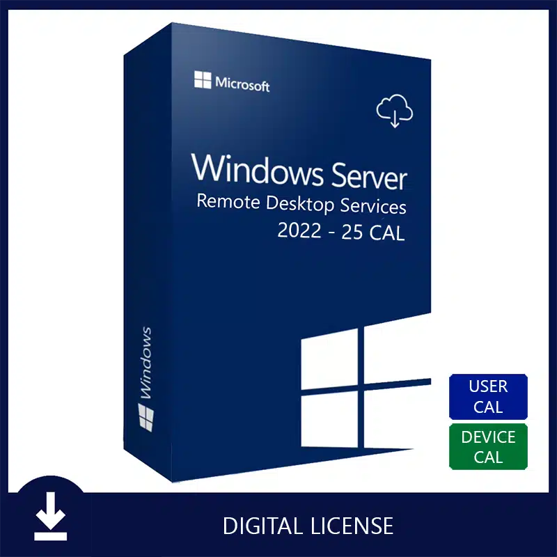 Windows Server 2022 25 RDS CAL